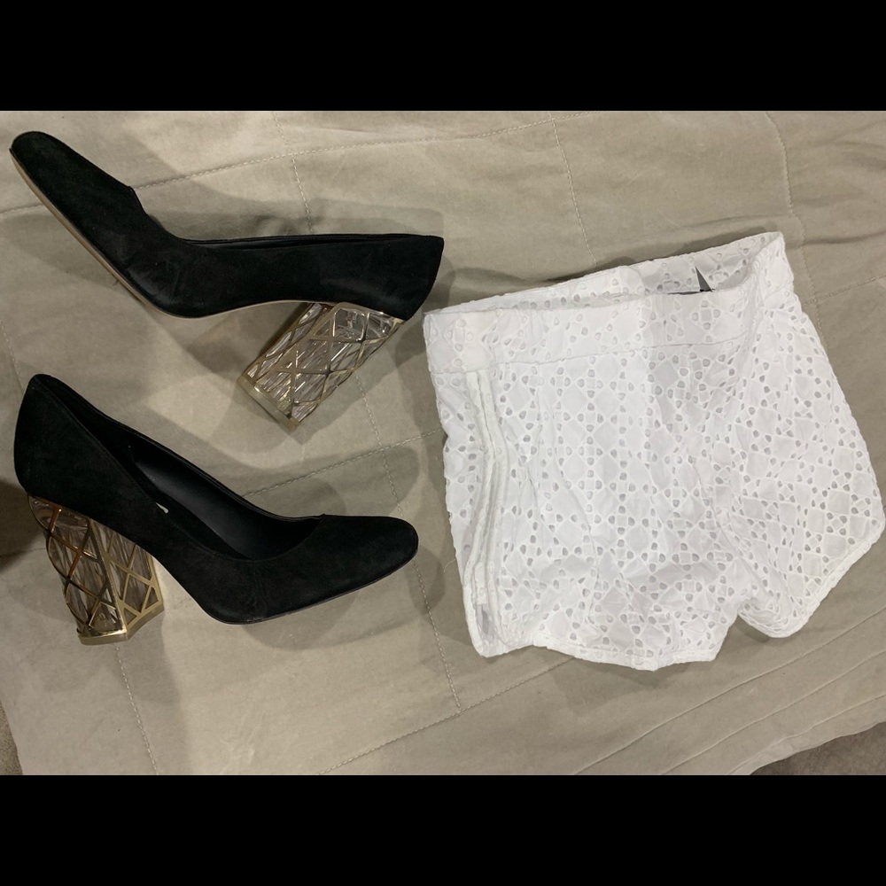Lumiere White Shorts